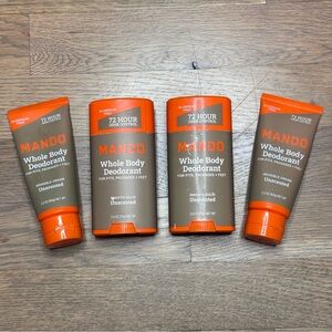 NEW Mando Whole Body Deodorants Solids & Creams